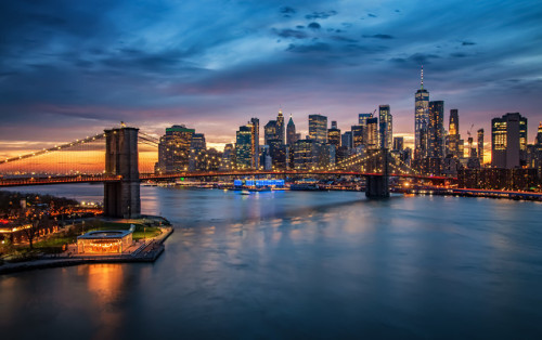 Brooklyn Bridge Sunset