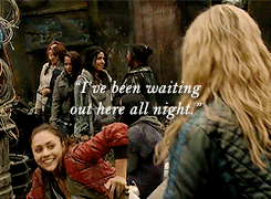 thehundredladies:The 100 Ladies Appreciation Week, Day Four - Happiest Moment(s): Clarke’s reunions 