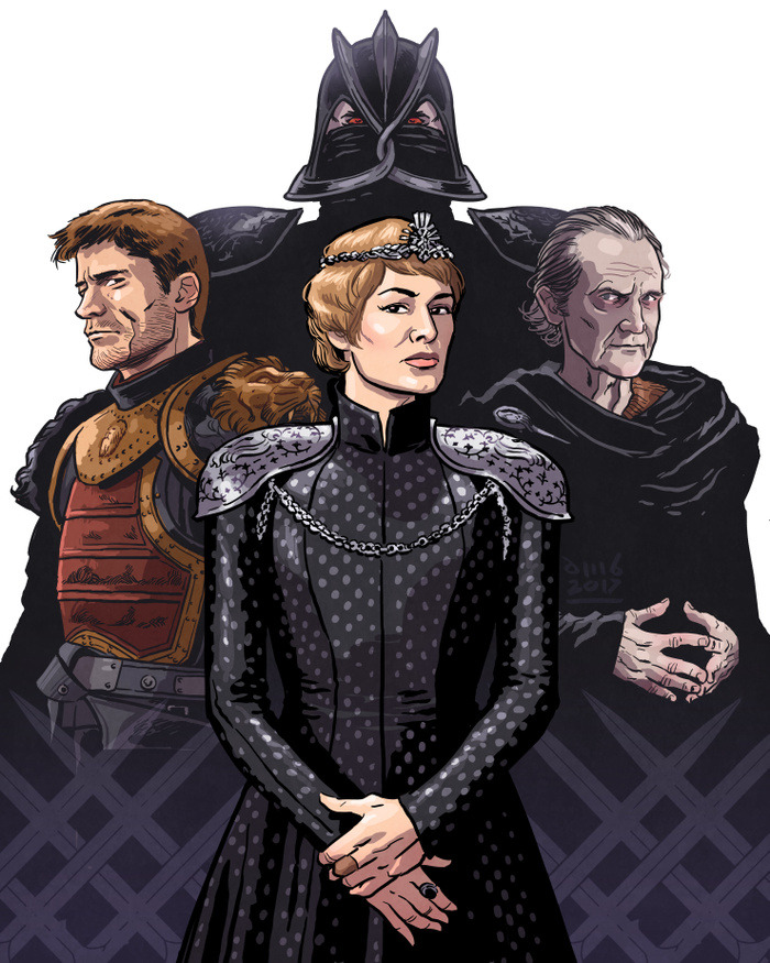coolpops: Game of Thrones Series |  David M. Buisán - links for prints and other