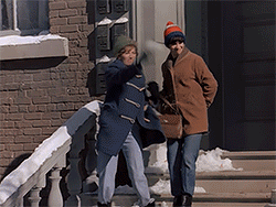 I’m telling you, do not step to these ladies with a snowball fight. They are not about your reindeer games. And look at Shirley pulling one from behind her back. What?! They weren’t ready. #Girly Shirley holding it down  #barehanded no less  #boys need to RUN  #Laverne and Shirley  #Lenny and Squiggy #Shirley Feeney#Laverne DeFazio#Lenny Kosnowski#Andrew Squiggman#Cindy Williams#Penny Marshall#Michael McKean#David Lander#opening#snow#snowday#snowball fight#go girls