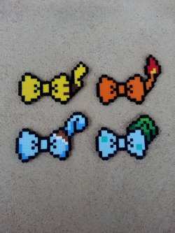 geek-studio:  Adorable pixel hair accessories