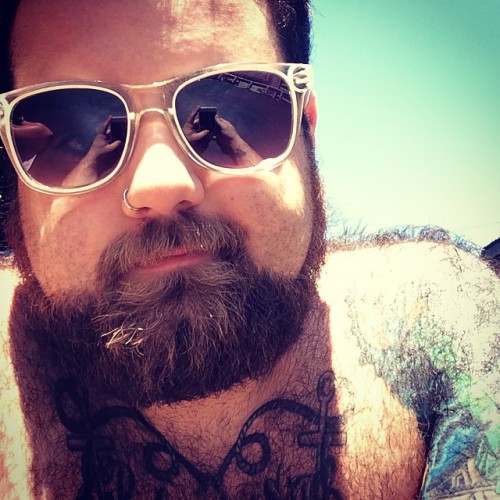 codyrobins:  #Selfie #Tanning #Bear #Cub #Beard #Tattoos #SundayFunday #Yupp 