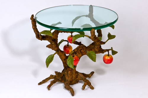 irisnectar:  Bronze furniture with organic forms by Victor Cicansky 