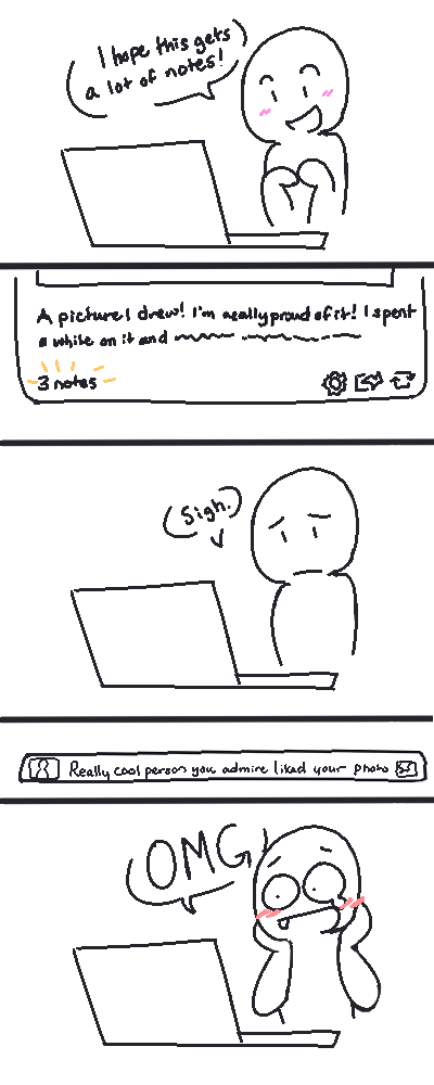artist-confessions:  Sometimes your work that you’re proud of doesn’t get a lot