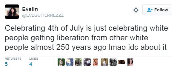 nevaehtyler:  friendly reminder that July 4th is not our holiday