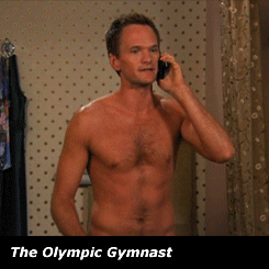 nakedwarriors:  How I Met Your Mother: The Naked Man  &ldquo;You’re on a first
