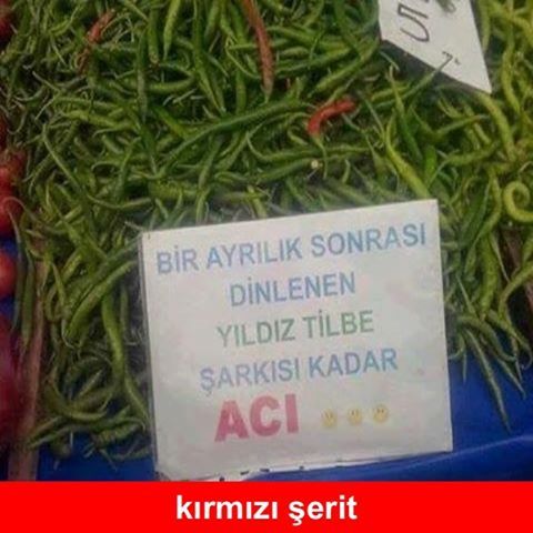 Bir ayrılık...