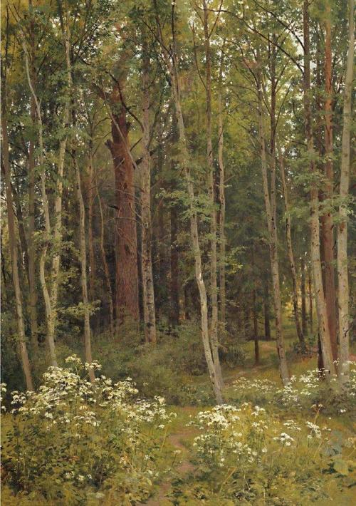 ivan-shishkin: Covert, 1894, Ivan Shishkin www.wikiart.org/en/ivan-shishkin/covert-1894