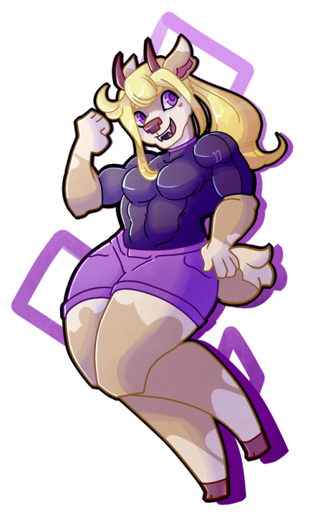 einthebusinessdeer:I finally drew Foxglove / Fiora Caldswell!She’s a college soccer player who also 