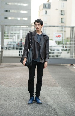 koreanmodel:  Streetstyle: Kim Taehwan shot by Ko Hoon Cheol