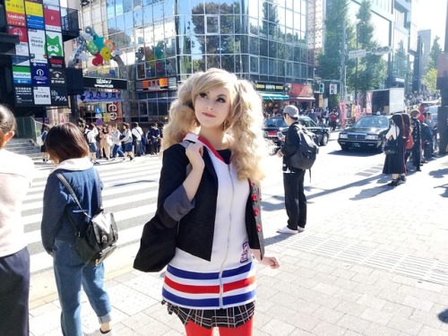 When I was in Tokyo in October for Halloween, I dressed as Ann and got some photos in Shibuya and Ha