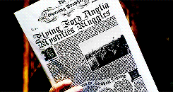 bahtmun:  Harry Potter Challenge: Magical Objects⤵  #1: The Daily Prophet 