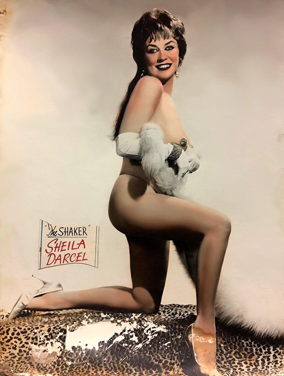 Sheila Darcel             “The SHAKER”..One of a handful of posters that