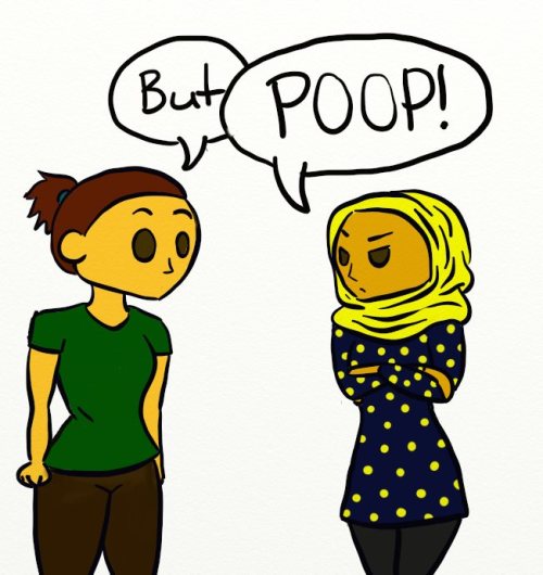 artsyartichoke:*Psst*  Trans exclusionary feminism is poop feminism pass it on  This cartoon makes m