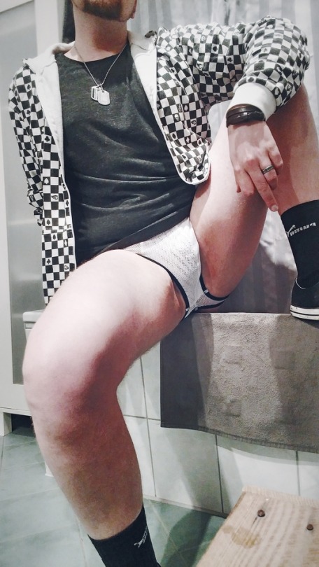 uncutgermangay:  Expose myself in Hot Jocks