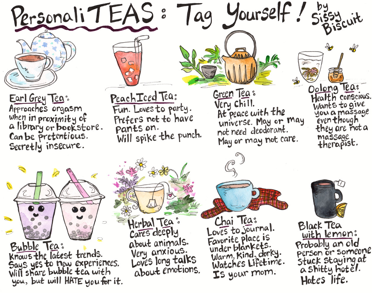 jeza-red:  Black tea with lemon is the only tea worth drinking you hippie trash 