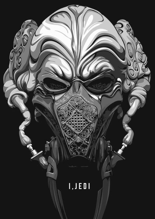 all-stars-burn-as-one:Plo Koon.Kel Dor.Baran Do sage.Jedi Master.General.Credit goes to Matt Edwards