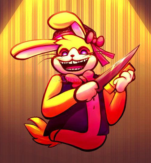 cleasiart:☀ – “Butter or Murder?”☾ – something something for Fnaf Amino, pff- there was a sorta prom