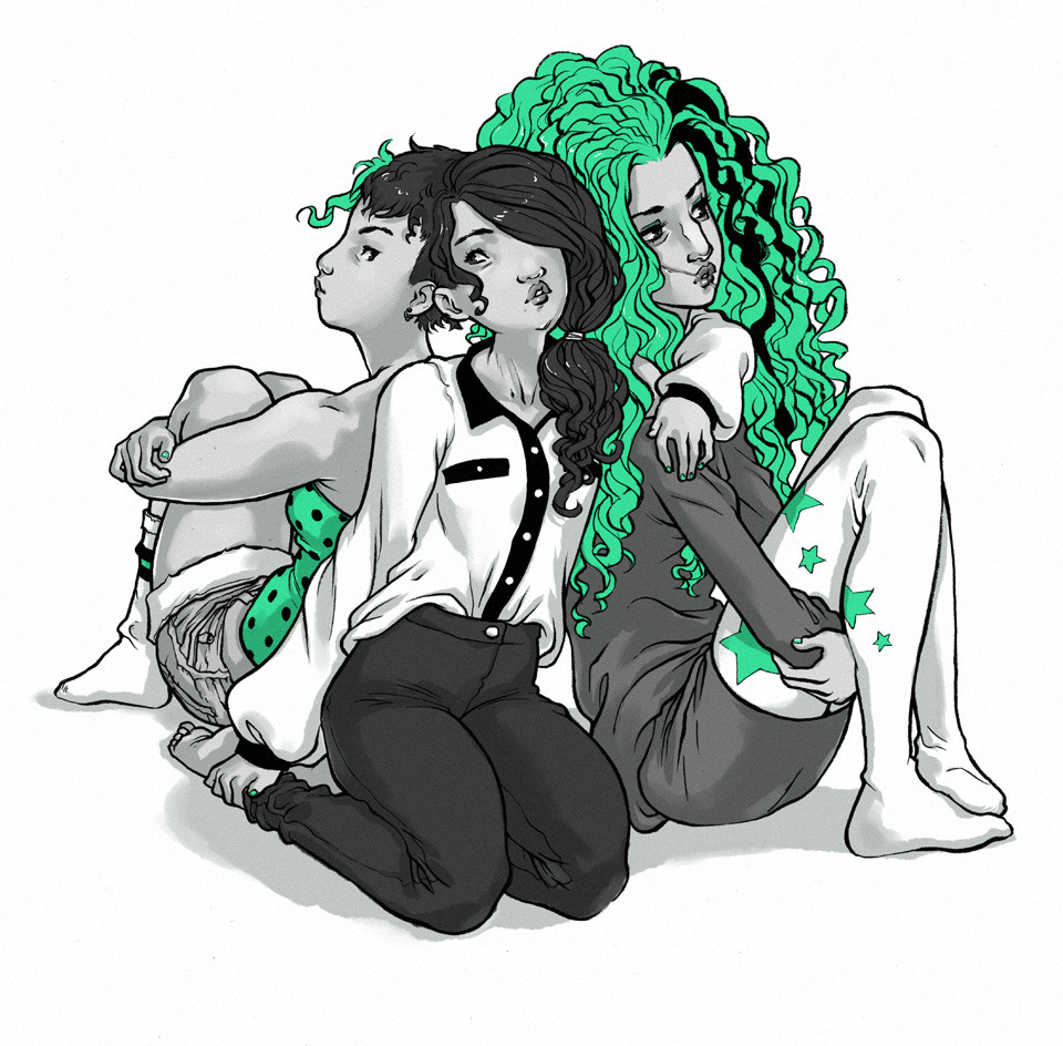 mooncalfe:  Nissa, Nora, Natalie