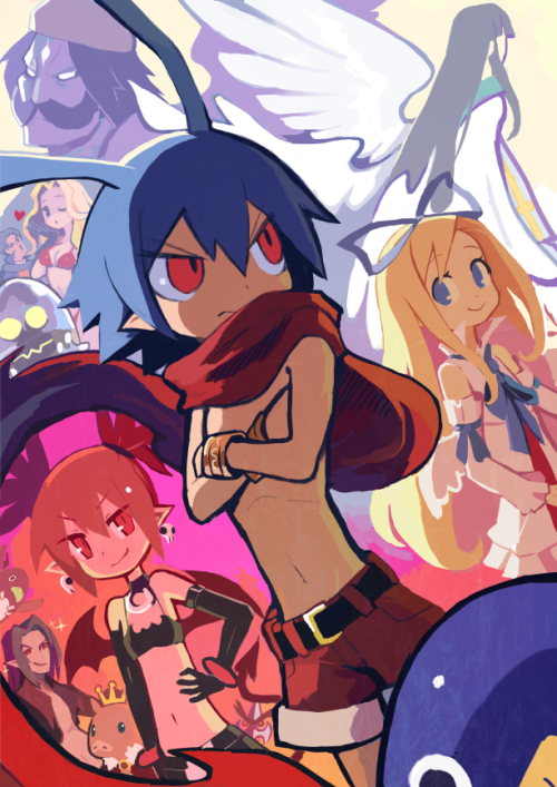 This week’s drawing is an Hour of Darkness fanart because I’ve been having fun with Disgaea PC