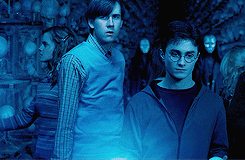 hermionesgranger:  ♔ Harry Potter Meme: Three Colours [3/3]↳ Blue 