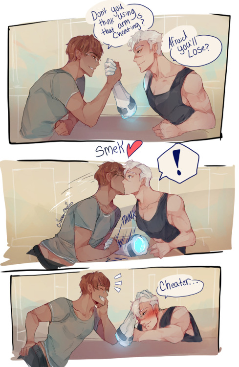 crimson-chains:Using that arm is totally cheating XD