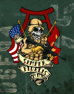 lillypotpie:  Semper Fidelis by David Lozeau