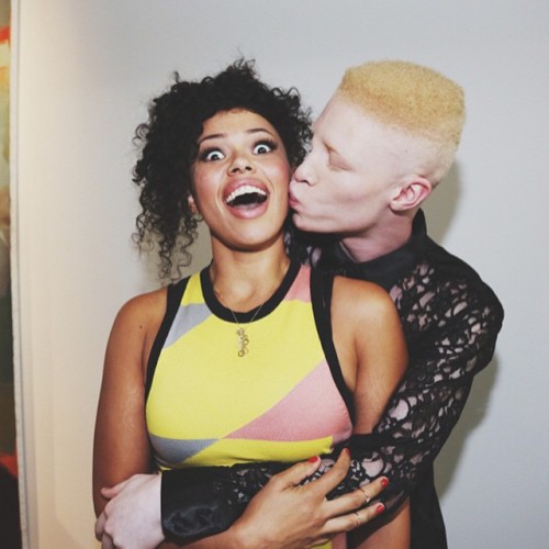 lvmrsmn:  shaundross and Elle Varner.