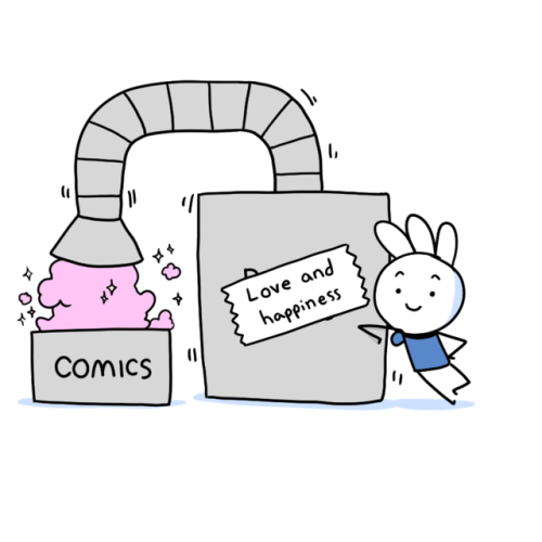 icecreamsandwichcomics:  I’ll give you extra love and happiness if you don’t say anything!