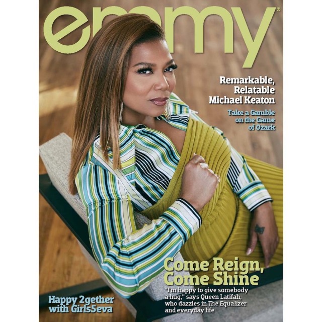 Queen Latifah for Emmy Magazine [June 2022]