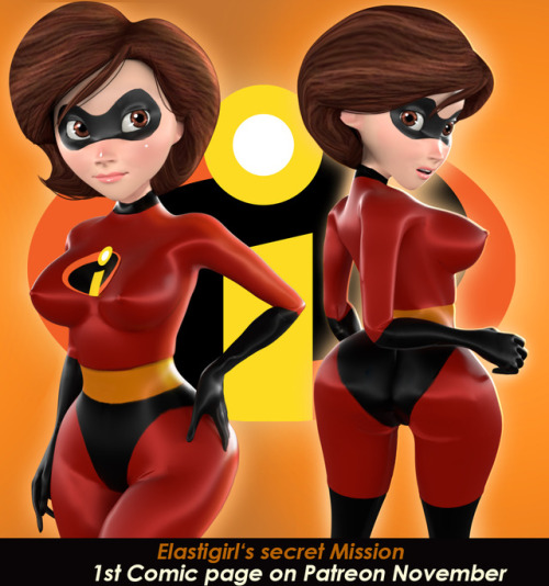 crisisbeat:  Hey! i’ve been playing with blender and i just finished rendering this Elastigirl (i loved her big ass on the movie) i´m thinking on upload a little comic NSFW on My Patreon next month, so let me know if it´s a good idea! have a great