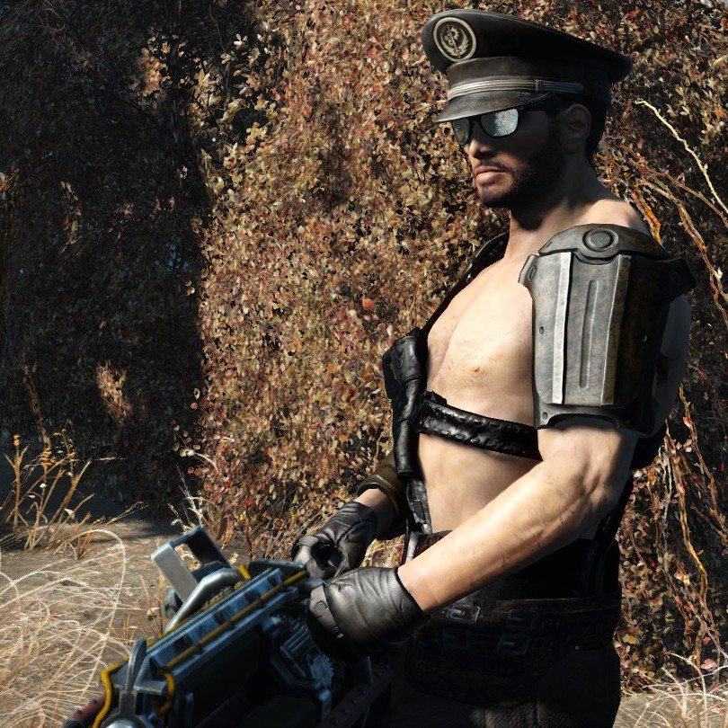 saiyuri-thedragonborn:  I was just mixing up mods and got this result… @__@ 