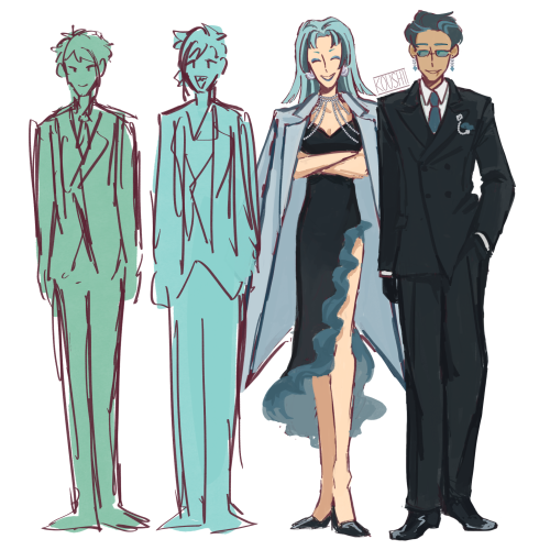 Leech Parents!! I Wanted To Do Them Justice And Redesign Them Cuz My Old Design Of Them Was Just Not