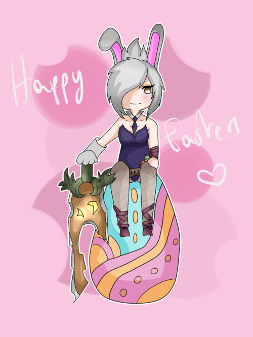 itheaart:My Happy Easter for u! ♥I’ll Upload the version without the “happy 