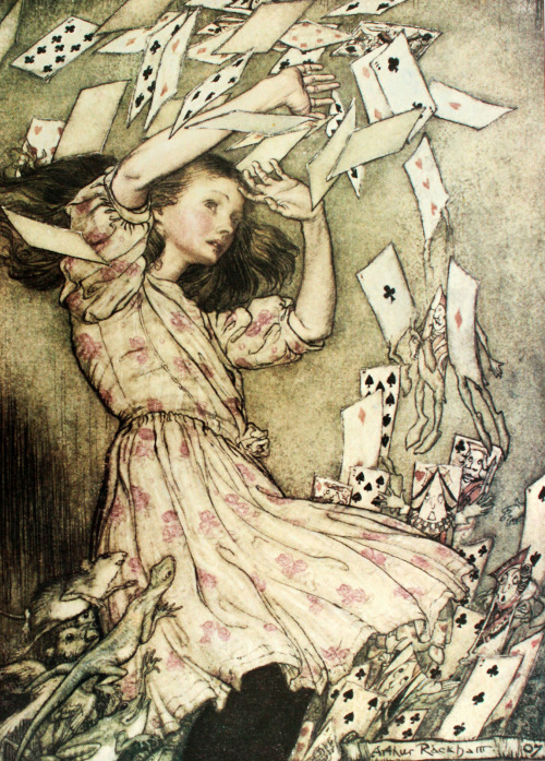 fer1972:Today’s Classic: Arthur Rackham’s Books and Fairy Tales Illustrations (1867-1939)1. Alice an