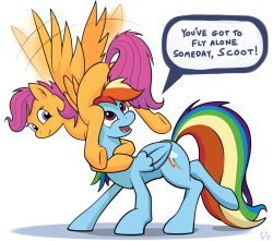 scoot-scootaloo:  ponies-n-stuff:  1. Fly With Me by GSphere 2. Just Chillin Together by Recycletiger (Account Deactivated) 3. Rainbow Dash and Scootaloo by SouthParkTaoist 4. Scootalove by Emkay-MLP 5. Two Cool Ponies by IchibanGravity 6. Two Friends