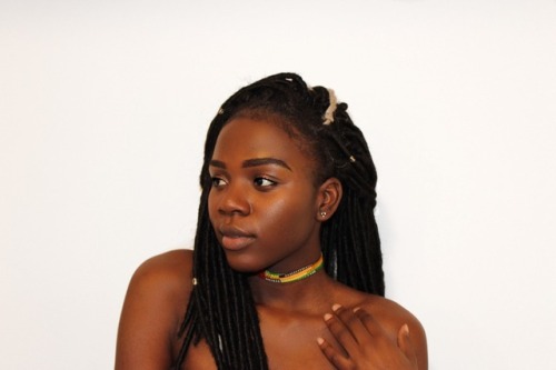 afrodesiacworldwide:Hey! We’re a new black owned business. We sell African print chokers for $10 on 