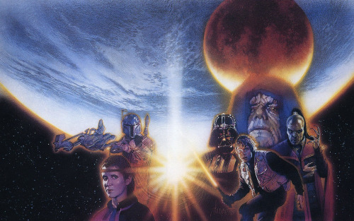 brianmichaelbendis: Star Wars: The Drew Struzan Gallery // artwork by Drew Struzan (2