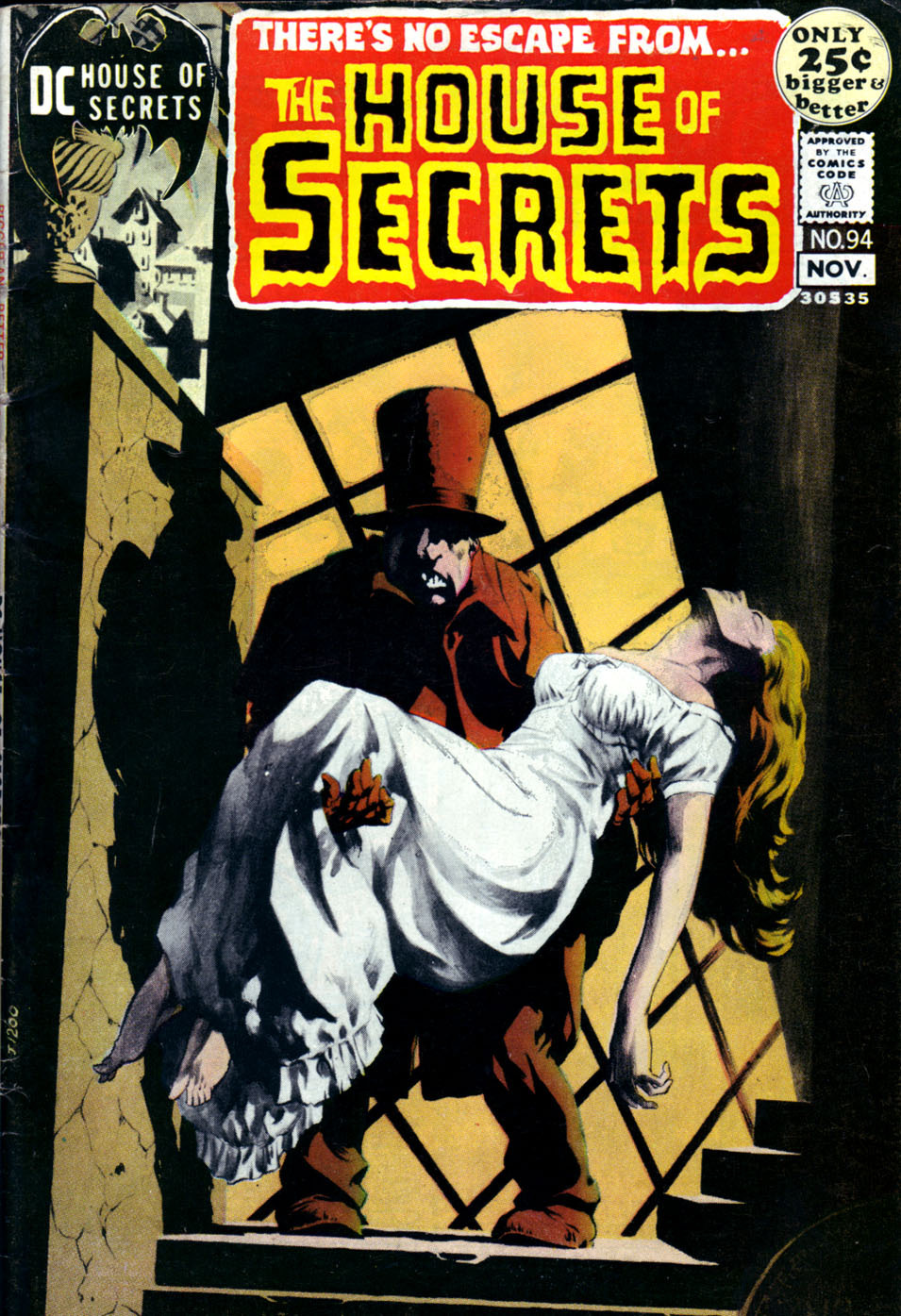 comicbookcovers:  There Is No Escape From…The House Of Secrets