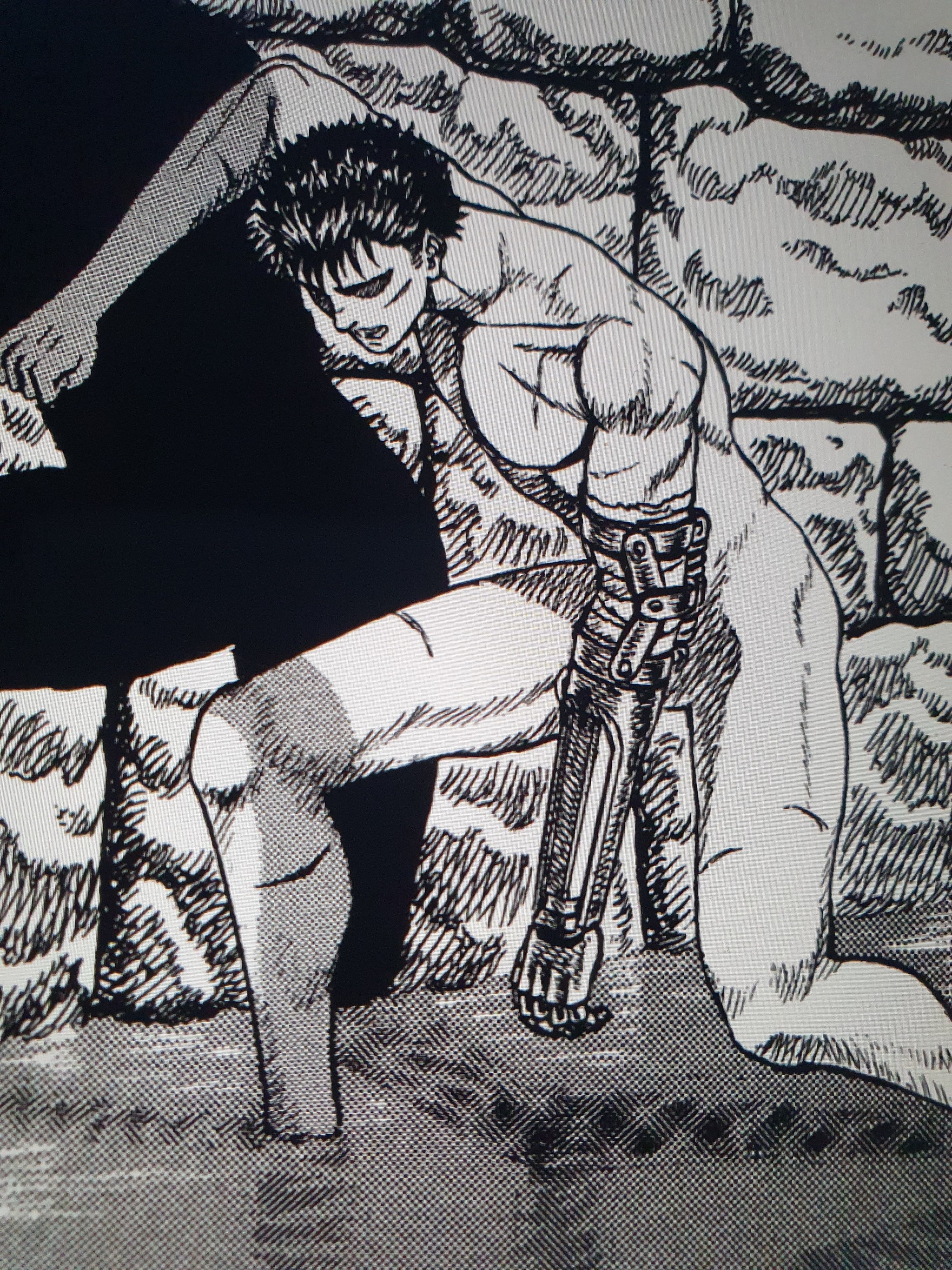 becausegoodbye:I&rsquo;m currently reading Berserk, which is a manga about the