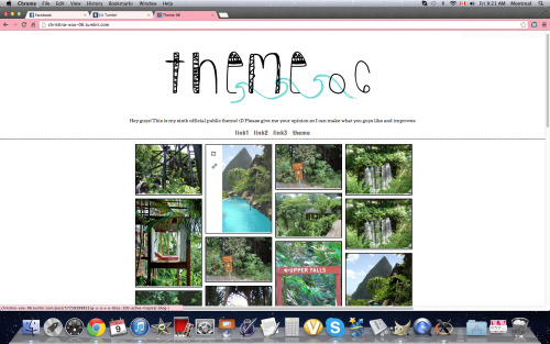 Theme 06 - Christinaxox Live Preview ☯ Code Perks:  Made for any type of blog! Similar ish to narnia