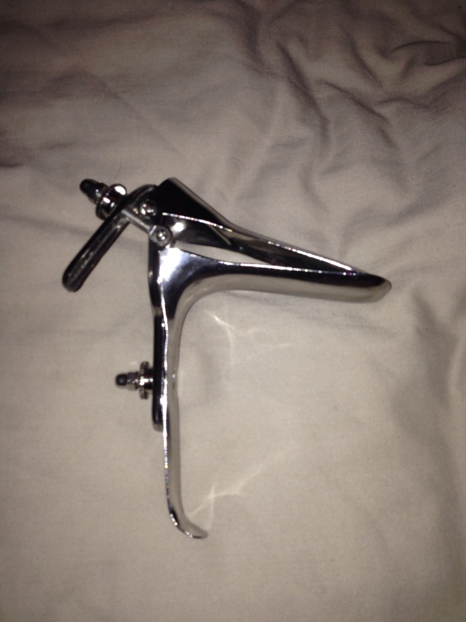 kinkycouplehavingfun:  Had a lot of fun with our new toy last night.. Looking forward