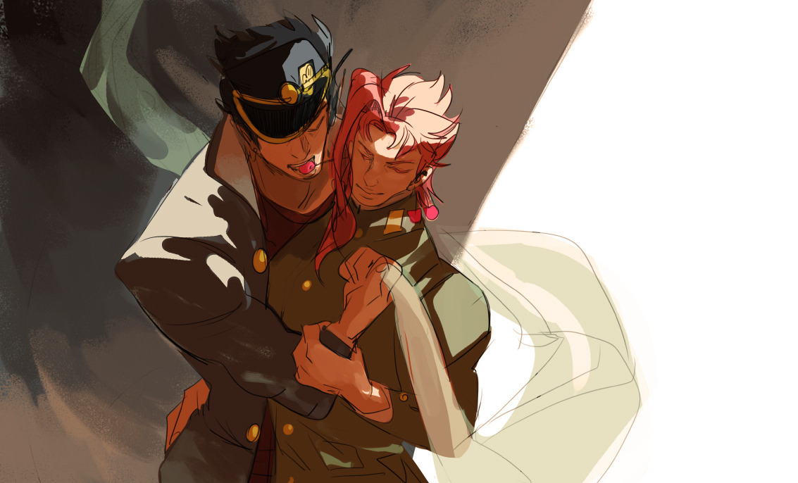 seventypercentethanol:  daiace sketches (and one jojo)