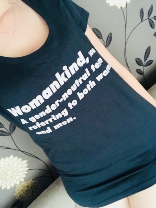 Womankind. Noun. A gender-neutral term referring to both women and men.