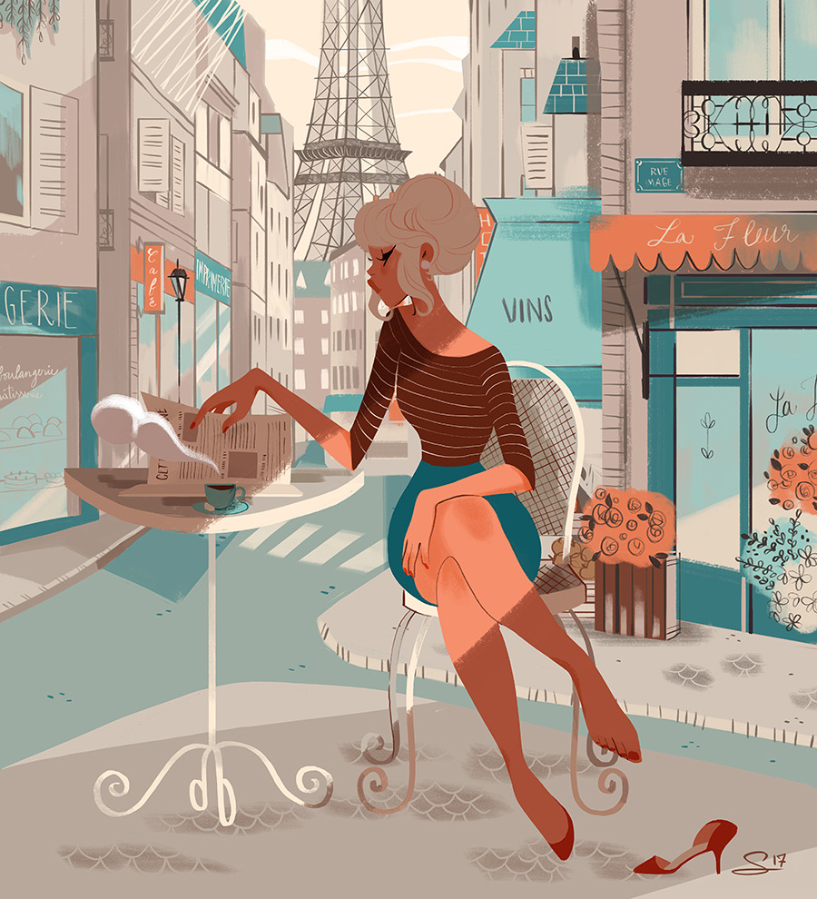 sibyllinesketchblog: Slowly getting back to digital and trying to improve my backgrounds