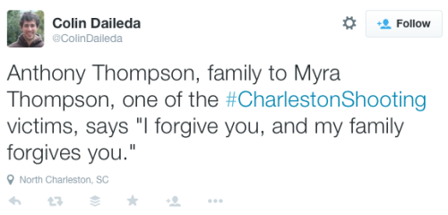 micdotcom:Charleston victims’ families offer forgiveness to Dylann Roof, as his bond is set at