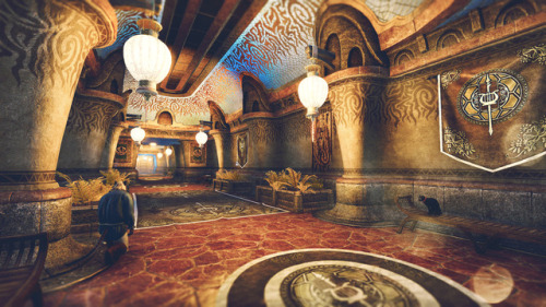 lady-of-cinder:↳ The Elder Scrolls Online : Vivec City (Interior)Morrowind