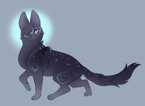 heavenlyglory:here’s my take on that ⭐ with a nod to my old okami-style bluestar, i thought it