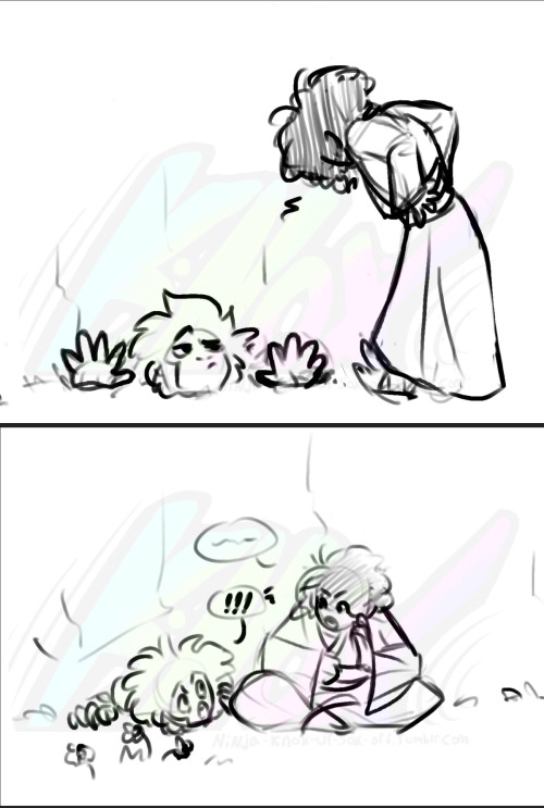Was Struck With A Truly Silly Non-serious AU Idea In Which Our Resident Jailed Great Sage Gets Befriended