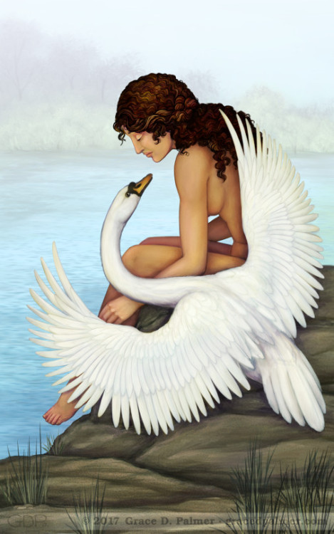  Leda:She is a Spartan queen who was seduced by Zeus in the form of a swan. Leda became pregnant and